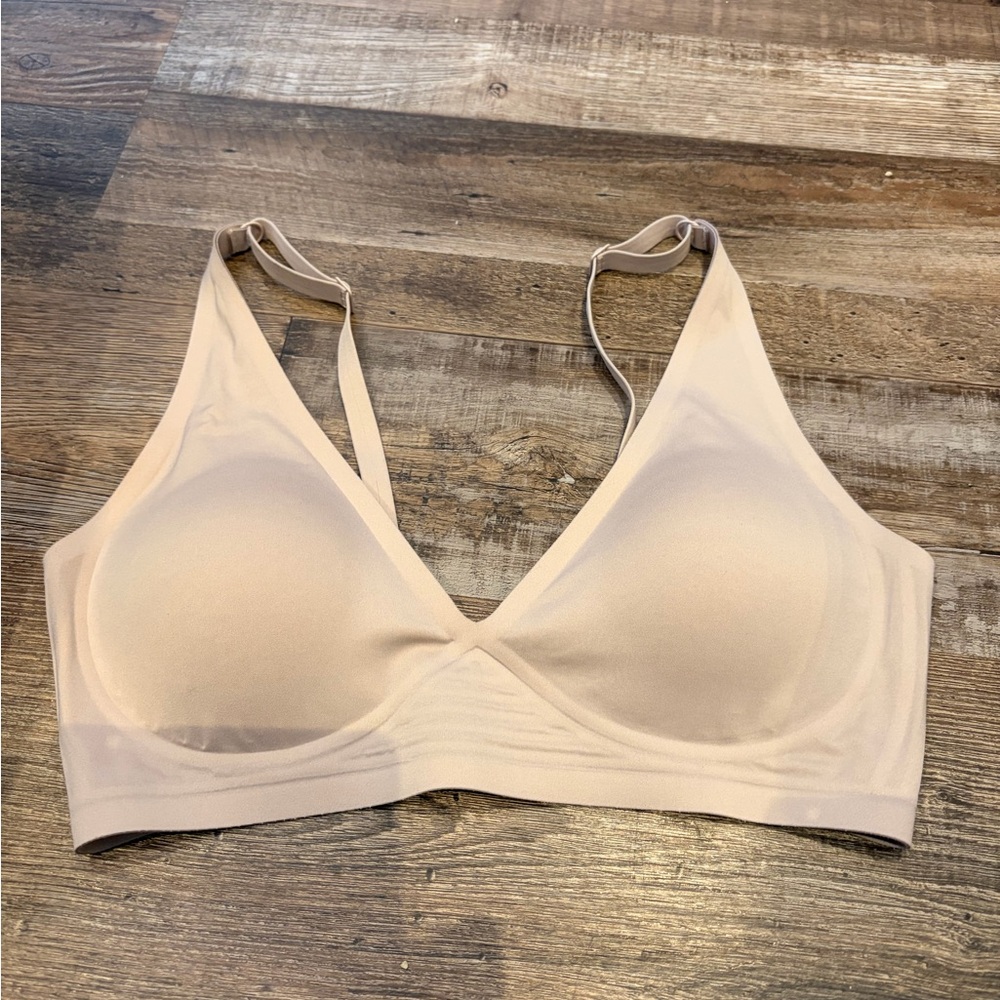 🌙 B157 Splendid wireless Seamless Taupe Bralette
